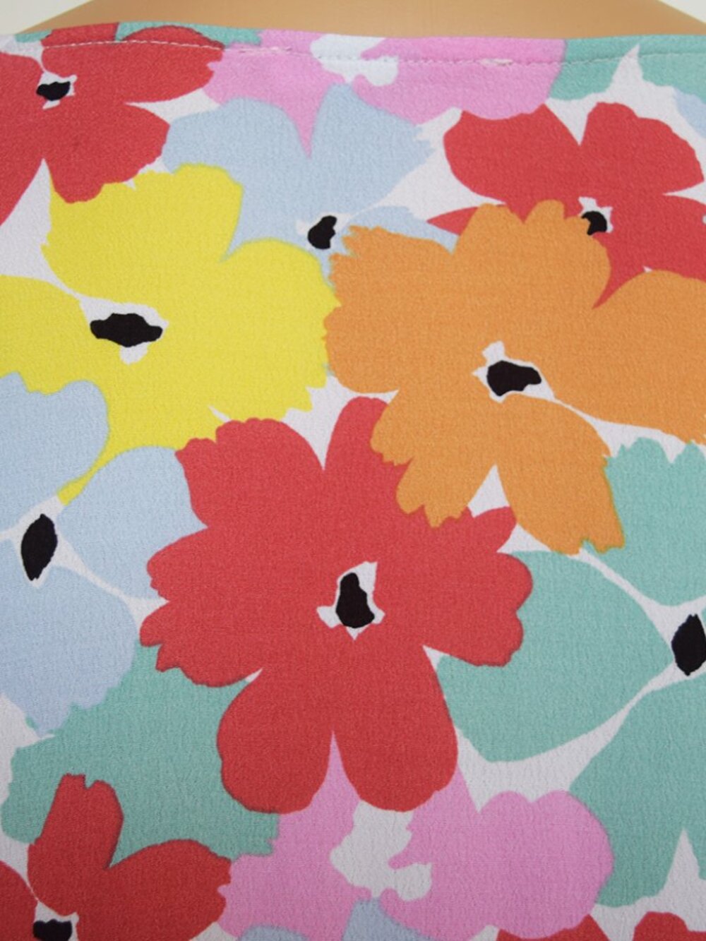 Michelle McDowell Rayon Multi-Color Blouse - Picture 6 of 10